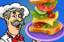 Leikur Sandwich Baker á netinu