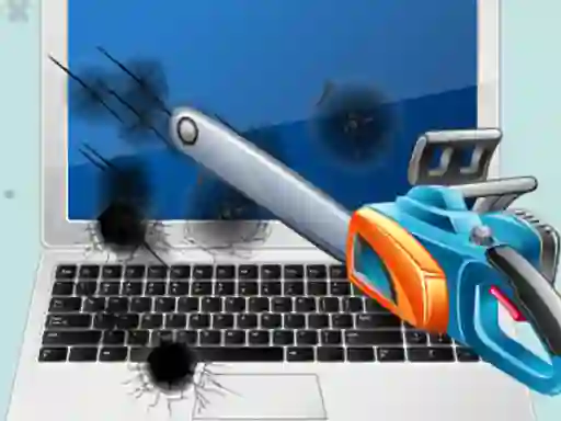 Leikur Whack the Laptop á netinu