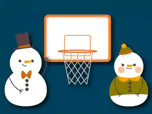 Leikur Flick Snowball Xmas á netinu