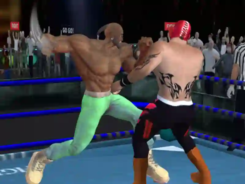 Leikur Real Boxing Fighting Game á netinu