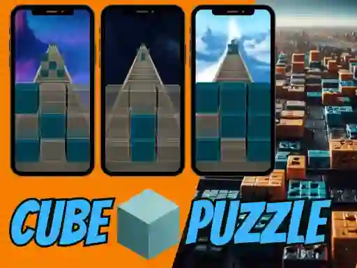 Leikur Cube Puzzle á netinu
