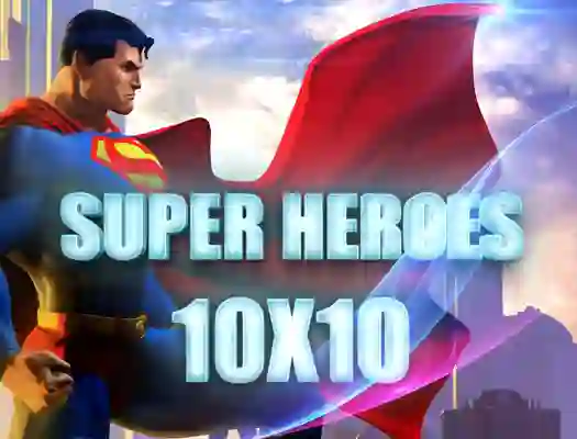 Leikur Super heroes 10х10 á netinu