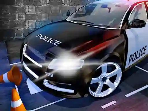 Leikur Police Car Parking Mania Car Driving á netinu