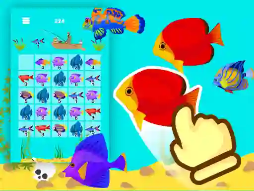 Leikur Merge Fish á netinu