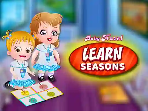 Leikur Baby Hazel Learn Season á netinu