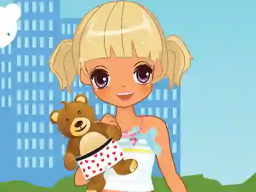 Leikur Little Girl Dress Up á netinu