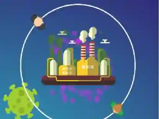 Leikur Corona Virus Escape á netinu