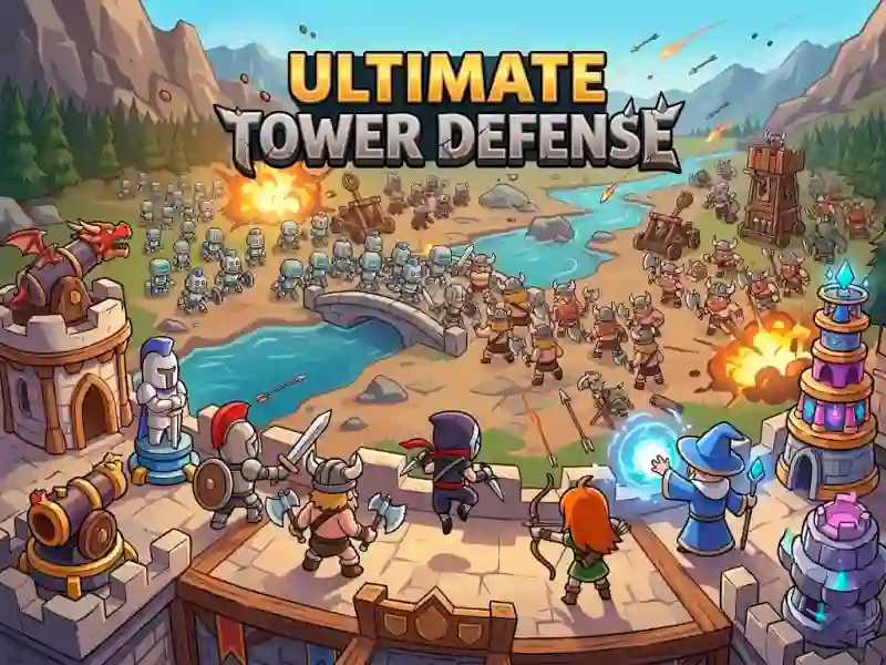 Leikur Ultimate Tower Defense á netinu