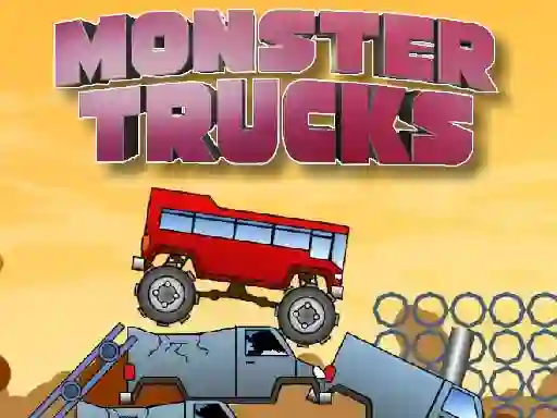 Leikur Monster Trucks Challenge á netinu