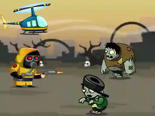 Leikur Crazy Zombie Hunter á netinu