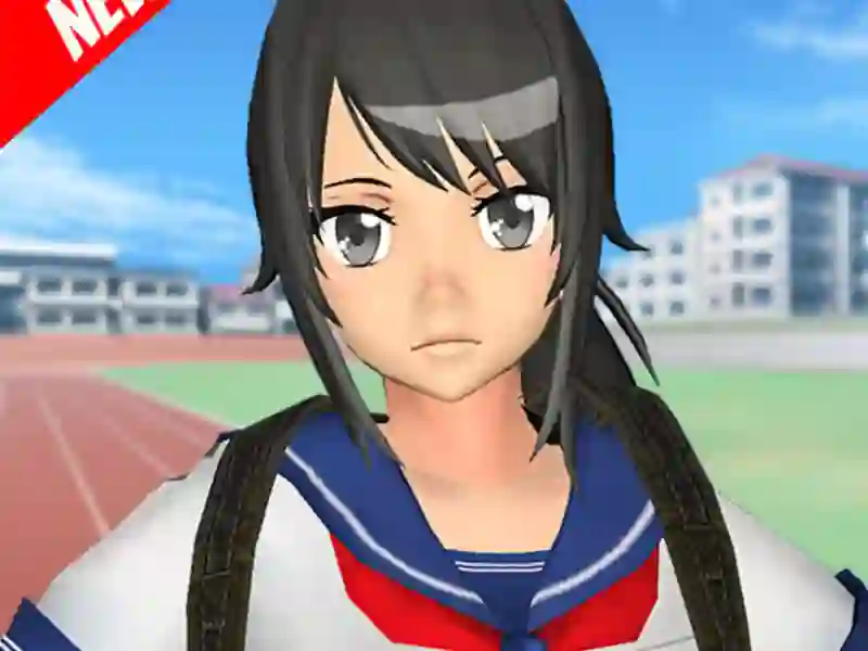 Leikur Sakura School Girl Yandere Simulator á netinu