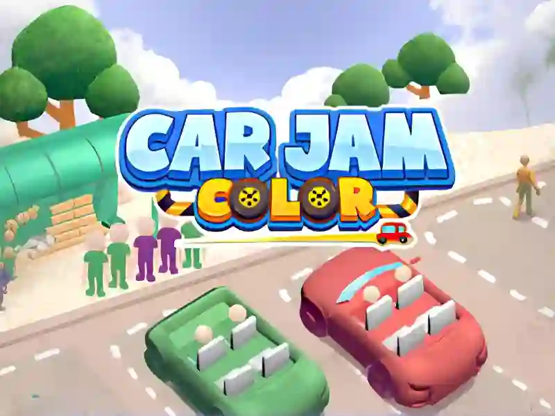 Leikur Car Jam Color á netinu
