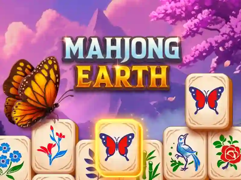 Leikur Mahjong Earth á netinu
