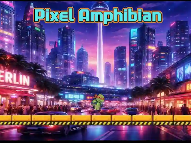 Leikur Pixel Amphibian á netinu