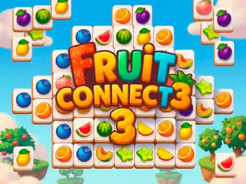 Leikur Fruit Connect 3 á netinu