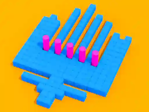 Leikur Sticky Block á netinu