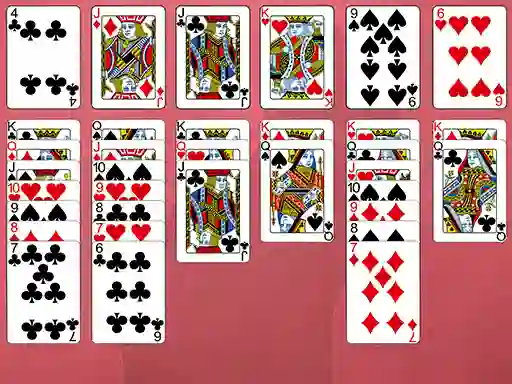 Leikur Cat Solitaire á netinu