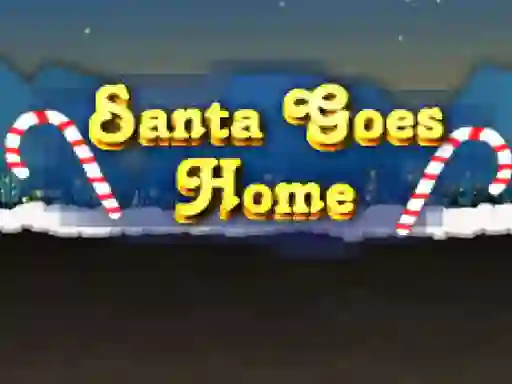 Leikur Santa goes home á netinu