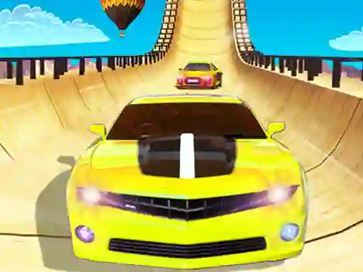 Leikur Extreme Ramp Car Stunts Game 3d á netinu