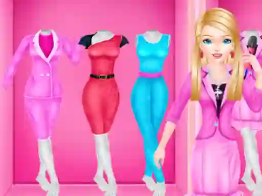 Leikur Doll Career Outfits Challenge á netinu