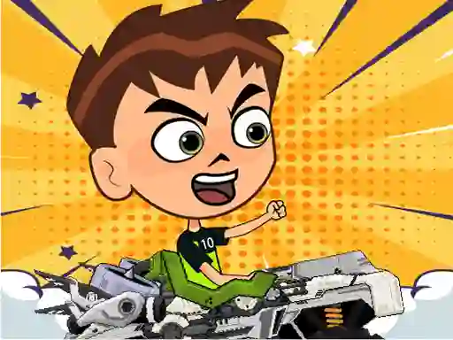 Leikur Ben 10 Crazy Truck á netinu