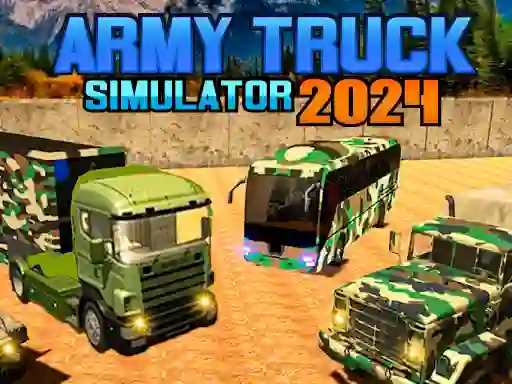 Leikur Army Truck Simulator 2024 á netinu