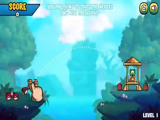 Leikur Angry Battle Birds Mania á netinu