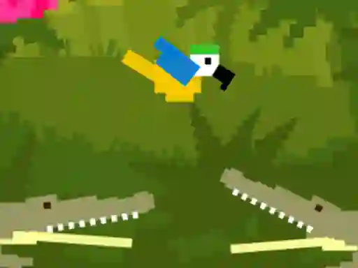 Leikur Blocky Bird á netinu