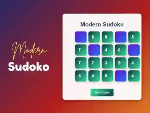 Leikur Modern Sudoku á netinu