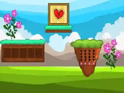 Leikur Floating Garden Escape á netinu