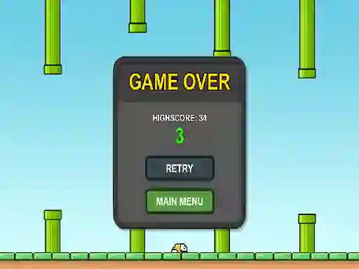 Leikur Flappy Bird á netinu