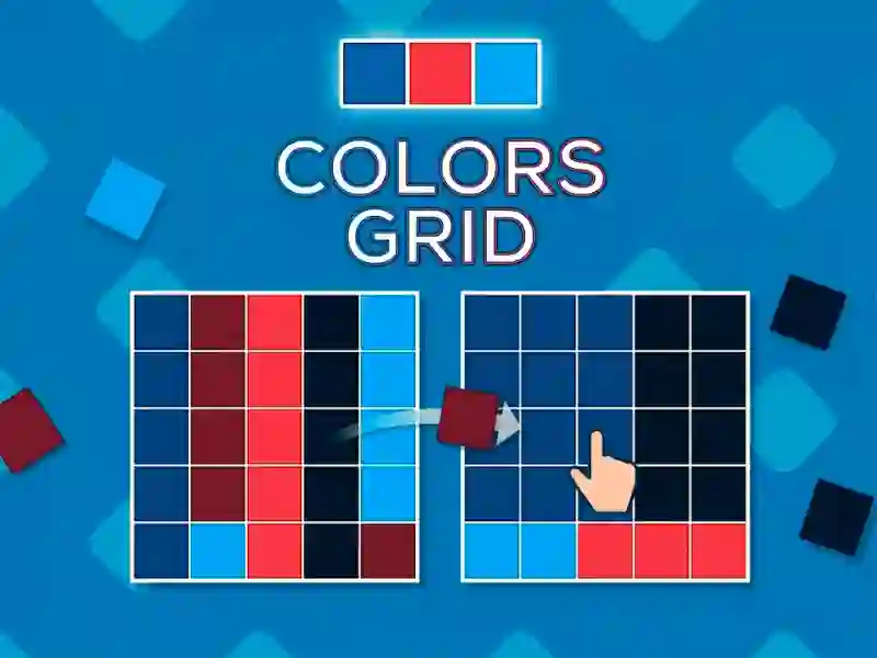 Leikur Colors Grid á netinu