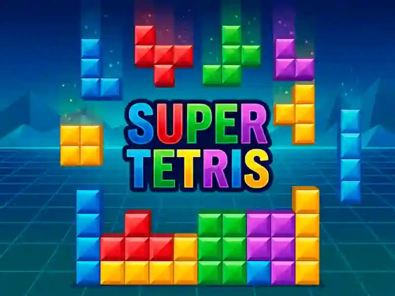 Leikur Super Tetris á netinu