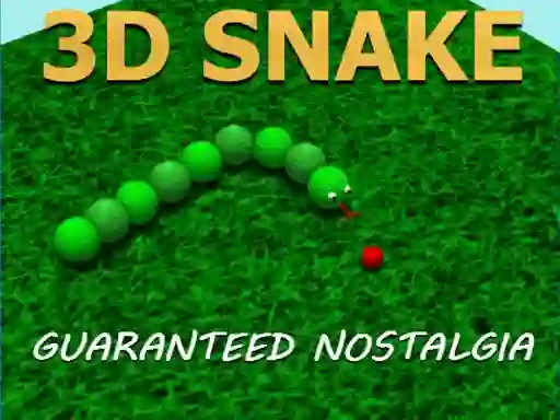 Leikur 3d Snake á netinu