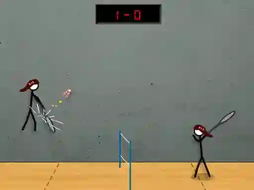 Leikur Stick Figure Badminton 2 á netinu