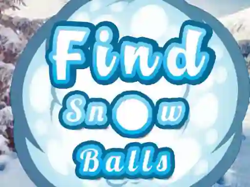 Leikur Find Snow Balls á netinu