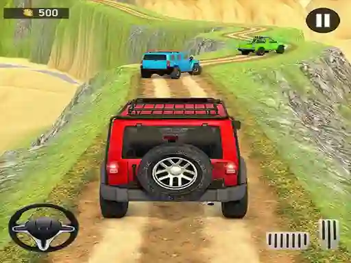 Leikur Offroad jeep driving á netinu