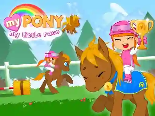Leikur My Pony My Little Race á netinu