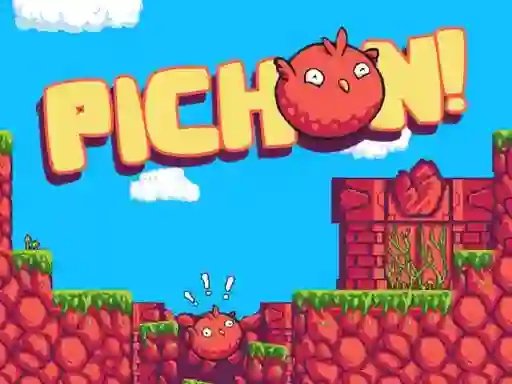Leikur Pichon: The Bouncy Bird á netinu