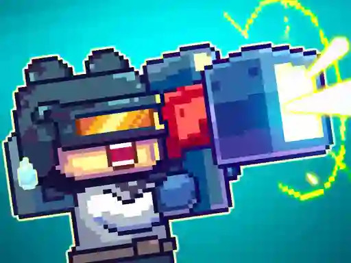 Leikur Cat Gunner vs Zombies á netinu