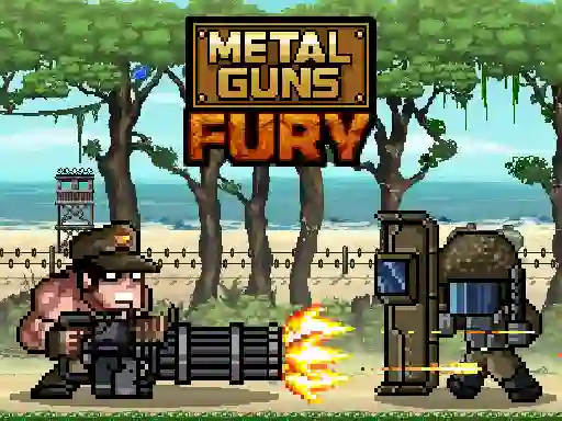 Leikur Metal Guns Fury á netinu