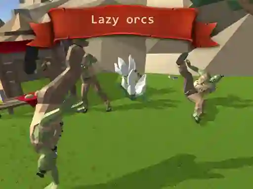 Leikur Lazy orcs á netinu