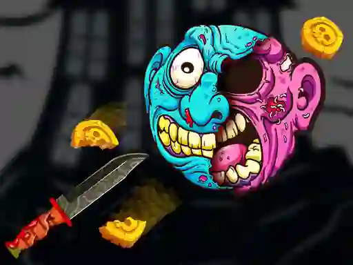 Leikur Knife Hit Horror II á netinu