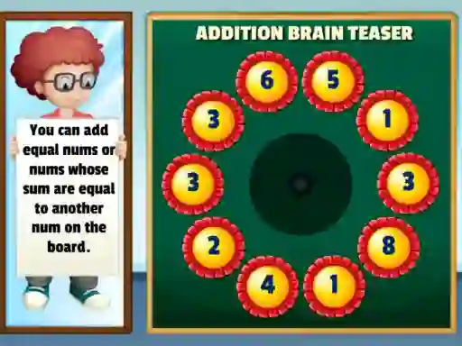 Leikur Addition brain teaser á netinu