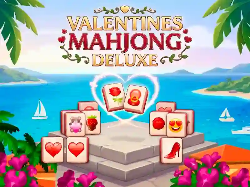Leikur Valentines Mahjong Deluxe á netinu