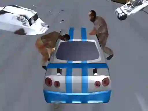 Leikur Car vs Zombies á netinu