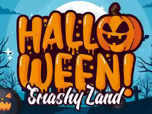 Leikur Halloween Smashy Land á netinu