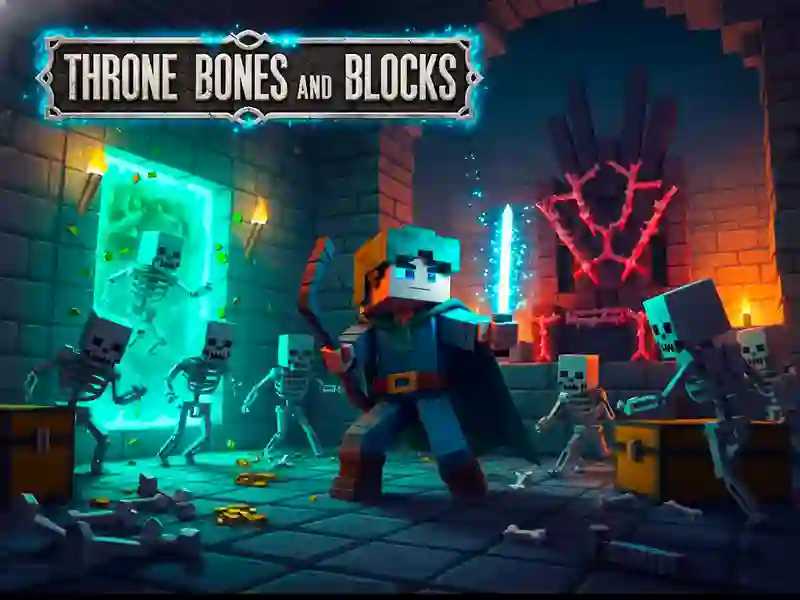 Leikur Throne Bones And Blocks á netinu