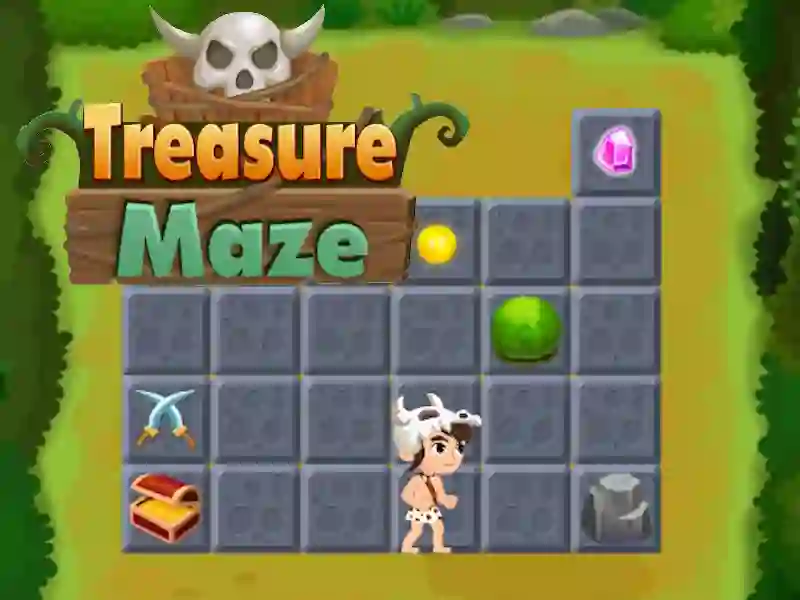 Leikur Treasure Maze á netinu