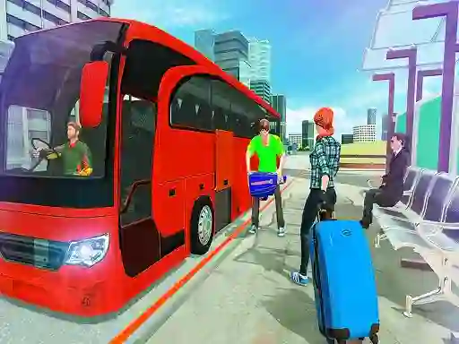 Leikur My City Bus Driver Simulator Passenger Transport á netinu